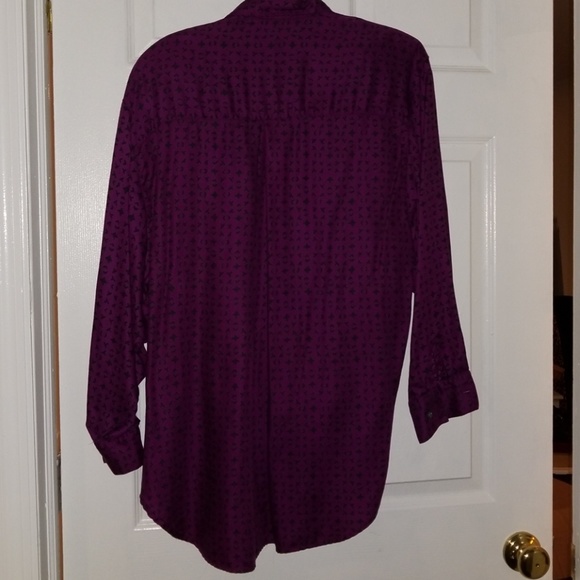 Vintage A Benedetto Button Down Tunic - Picture 2 of 5